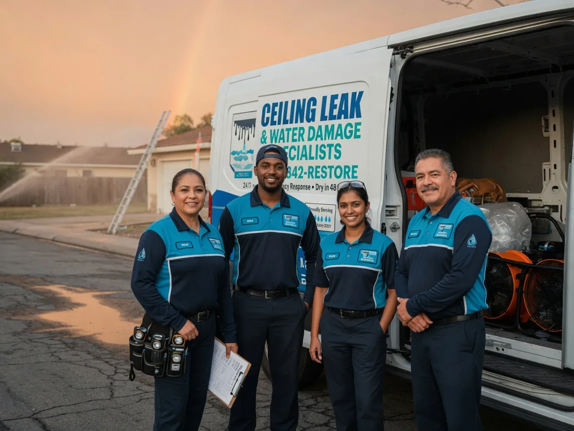 Ceiling Leak Cleanup company in Woodville, VA
