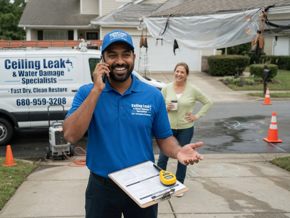 Ceiling Leak Cleanup Woodville, VA FAQs